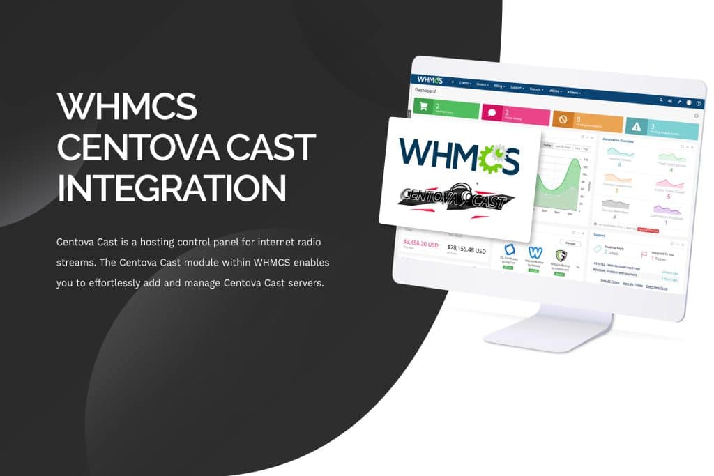 Centova Cast Integration WHMCS