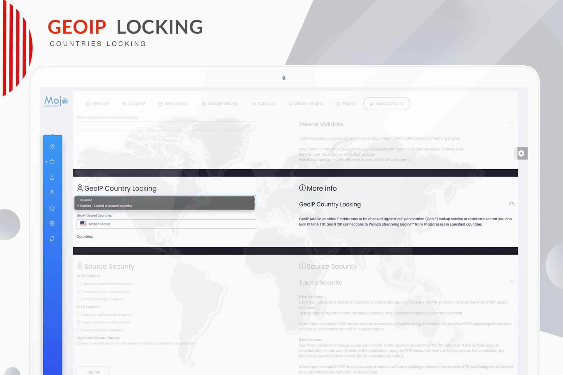 GeoIP Country Locking