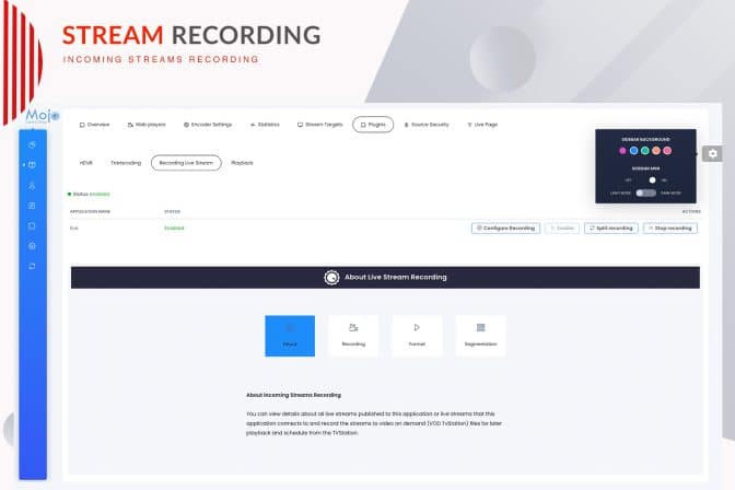 Stream Recording - Streaming Pulse Inc.