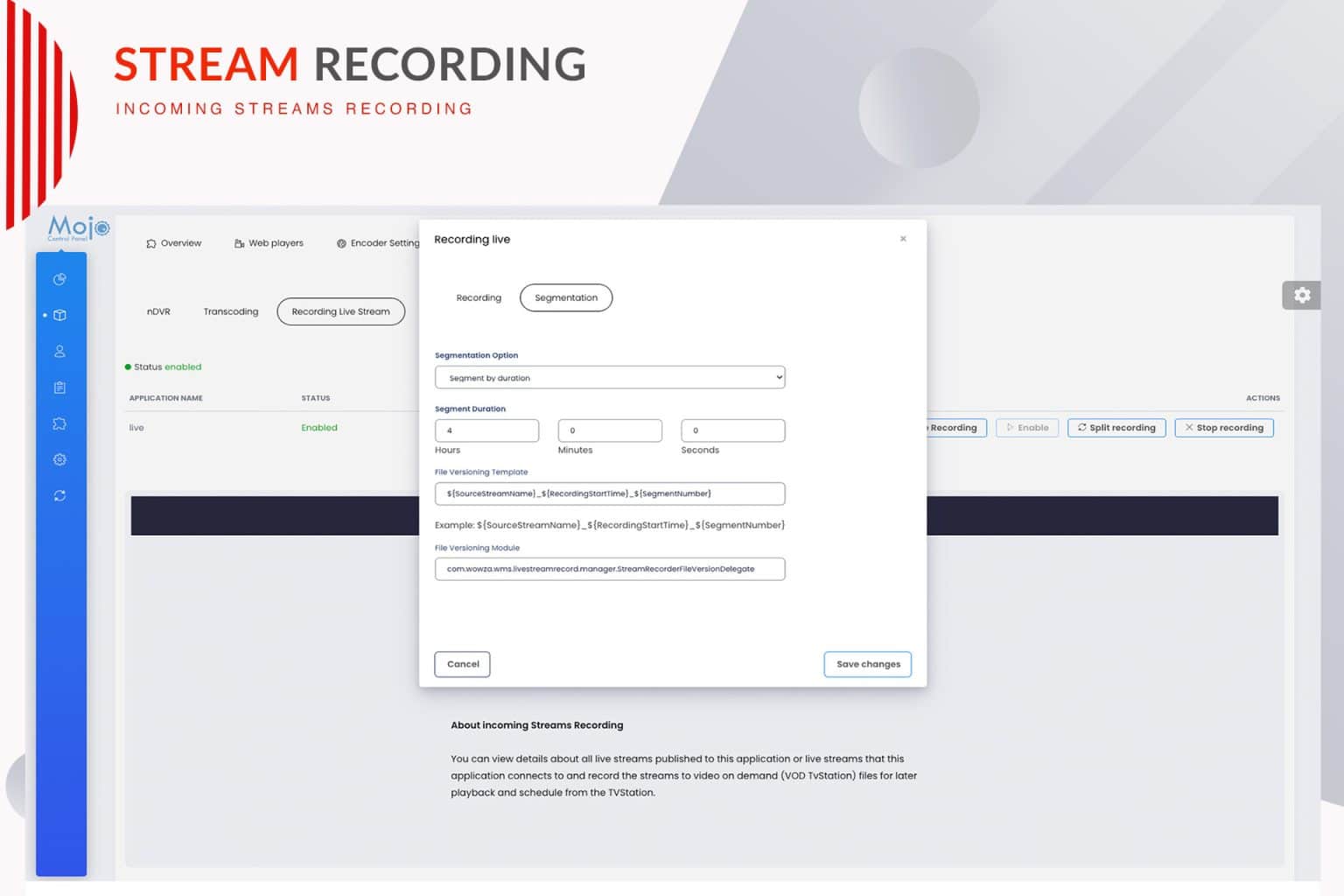 Stream Recording - Streaming Pulse Inc.