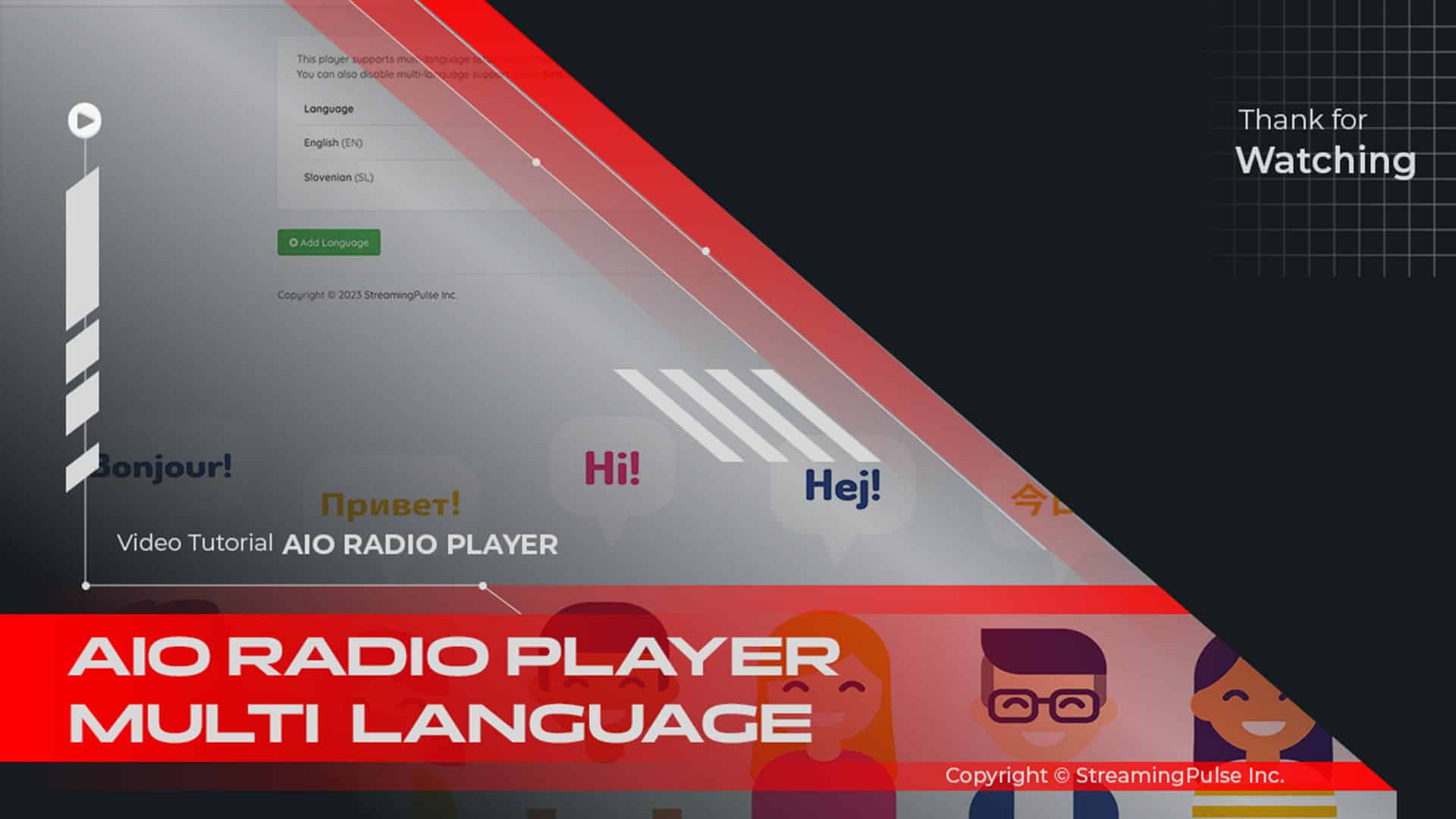 Radio Player multi-language