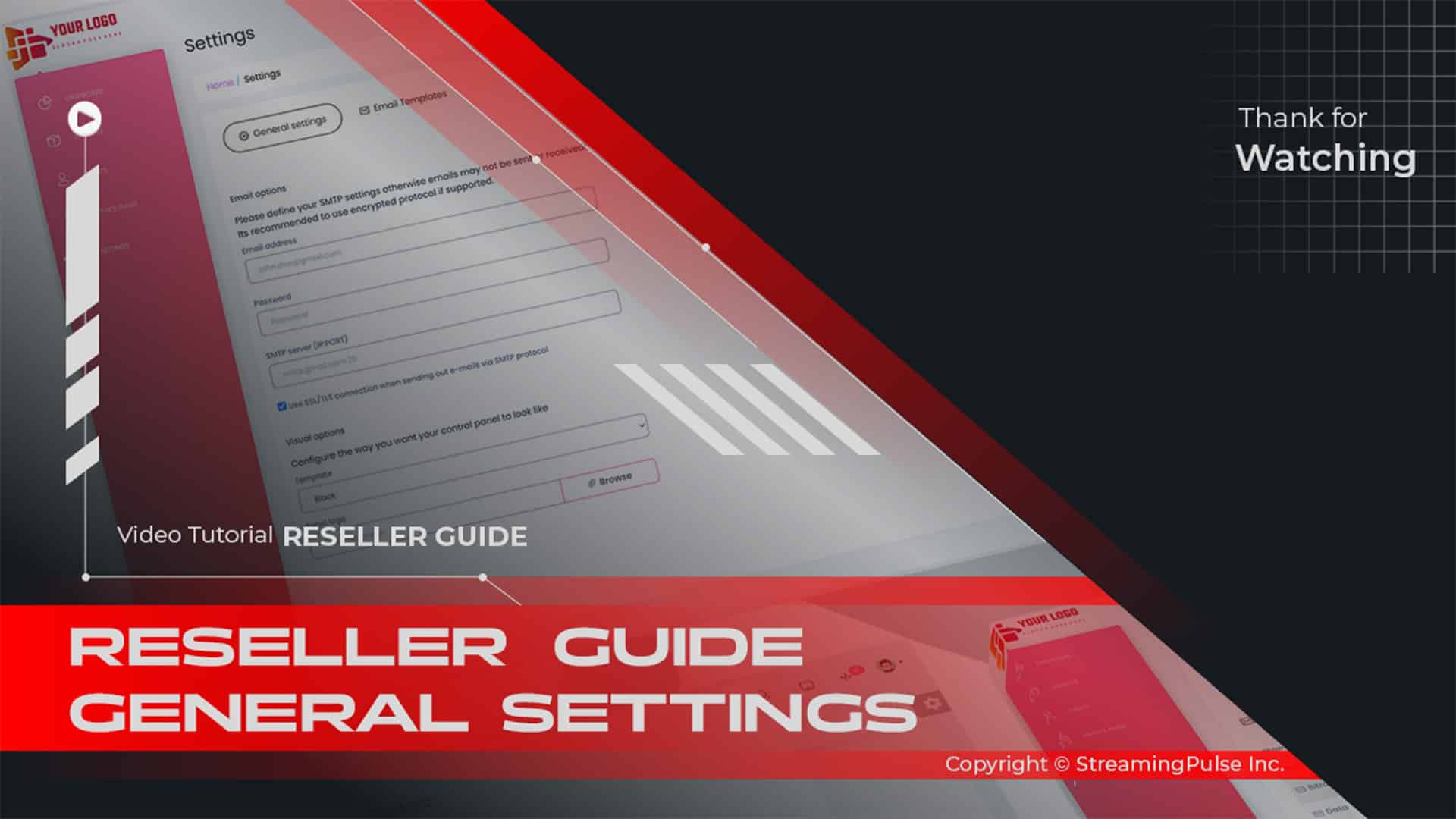 MojoCP Reseller Guide General Settings