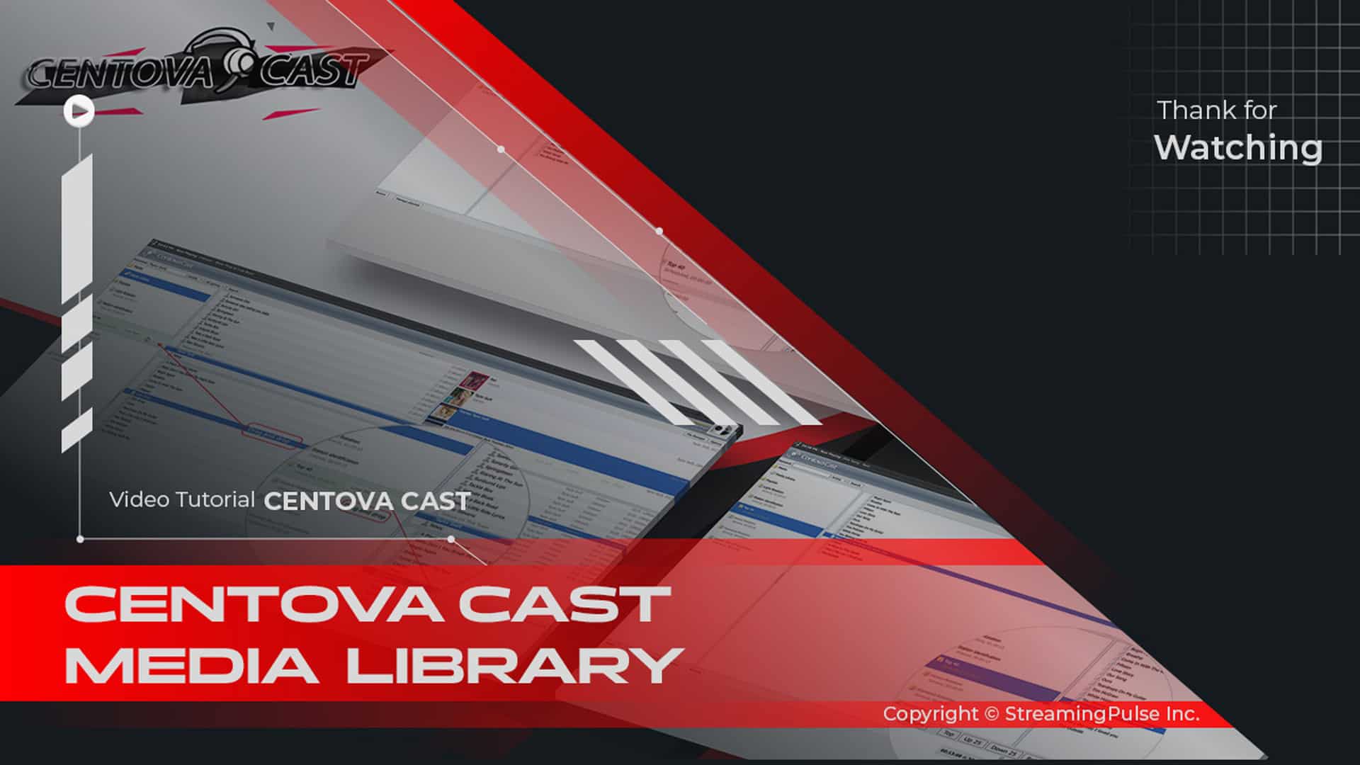 Centova Cast Media Library
