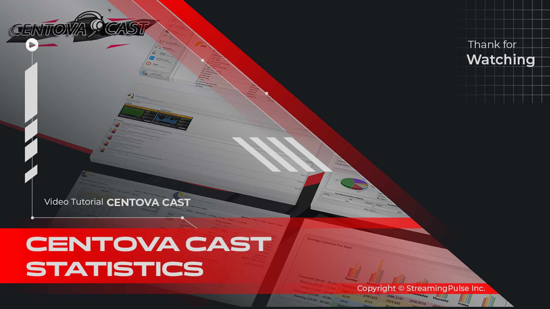 Centova Cast Statistics