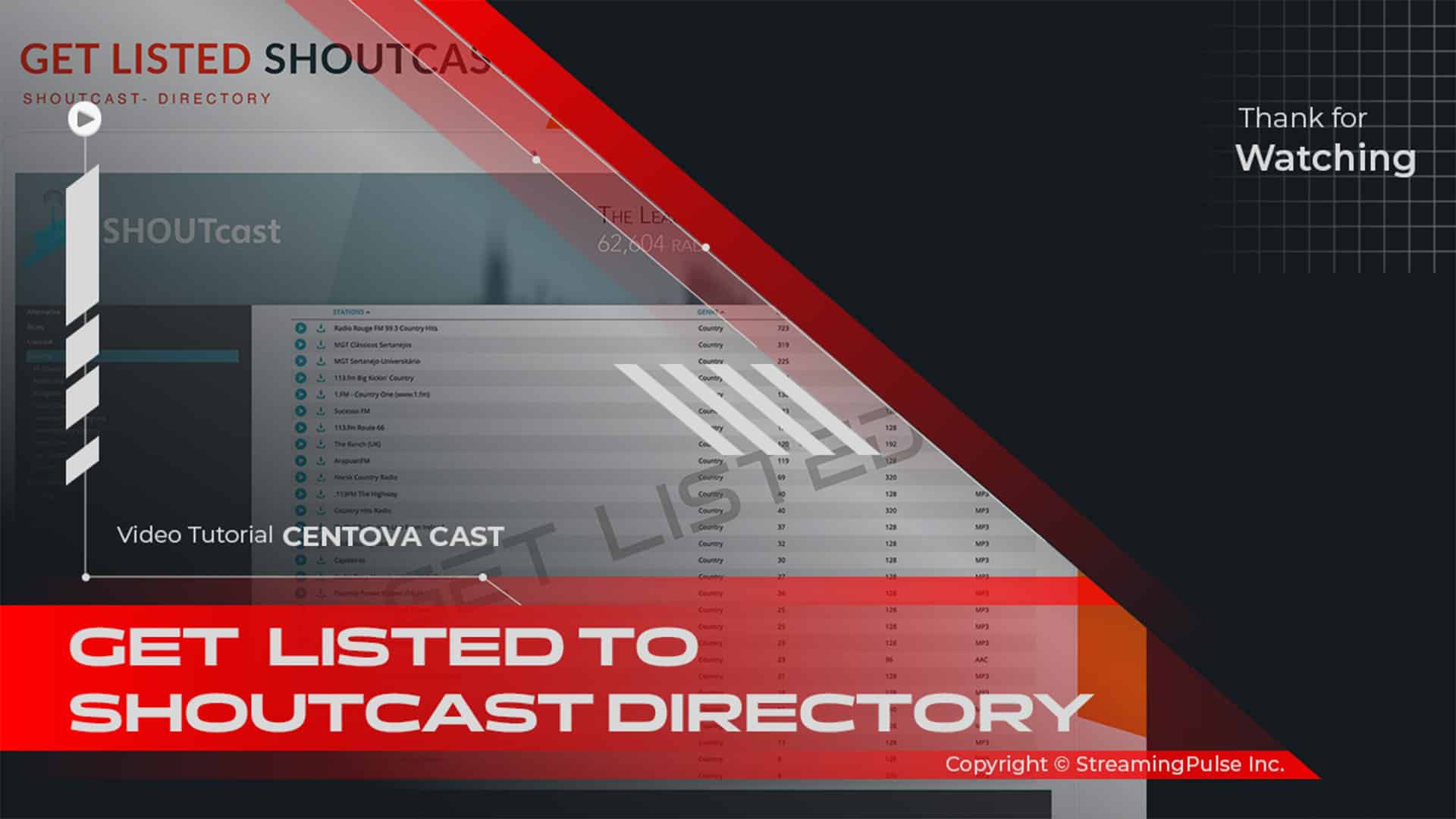 SHOUTcast Directory