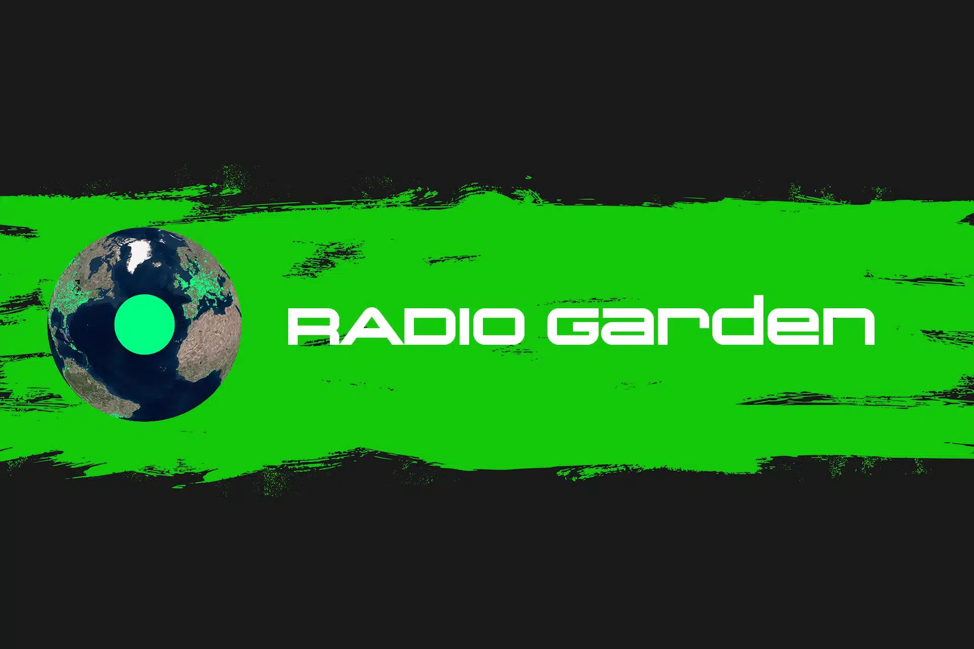 Radio Garden globe